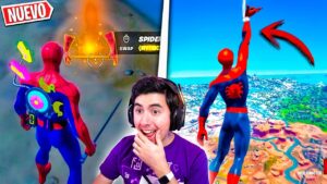 CÓMO CONSEGUIR LANZA TELARAÑAS en FORTNITE / Tutorial Guantes Spiderman - JorgeIsaac115