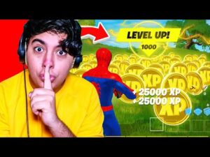 Comment être "NIVEAU 1000" en 1 Minute sur FORTNITE... (glitch xp)