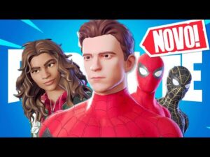 Comprei o HOMEM ARANHA do TOM HOLLAND no FORTNITE (Homem Aranha Sem Volta Pra Casa)