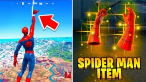 DAS BESTE ITEM 😍 SPIDERMAN MYTHISCHE NETZSCHIESSER Item ist DA | Fortnite Deutsch