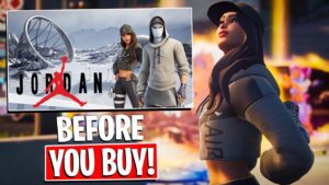 *EARLY ACCESS* Fortnite x JORDAN Skins! Swish | Hangtime Gameplay + Combos | Before You Buy!