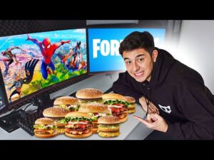 ELKE KILL IS 1 HAMBURGER ETEN in Fortnite CHAPTER 3