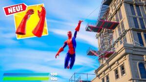 ENDLICH ich kann FLIEGEN mit Spiderman in Fortnite! (Mytische SPIDERMAN Kraft)