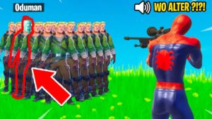 ER sucht mich 1STUNDE unter 50 LEUTEN! | Fortnite Bull vs Sniper