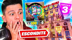 ¡El ESCONDITE Vs 99 JUGADORES!! [Fortnite Capítulo 3]