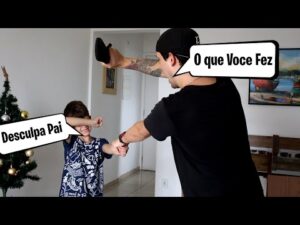 Ele Passou Dos Limites e Apanhou, Agora Esta de Castigo Sem Fortnite Por Um Mês (Desafio Do Pause)