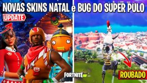 FORTNITE - BARRACAS BUFFADAS, UPDATE DE NATAL e USAR PONTOS DE COROA?