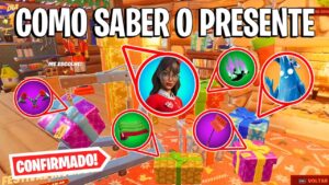FORTNITE - COMO SABER A RECOMPENSA DE CADA PRESENTE!