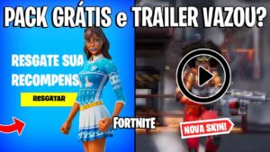 FORTNITE - PACK SKIN GRÁTIS, NOVO TRAILER VAZOU e NATAL AMANHÃ?