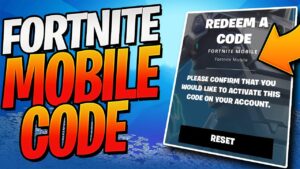 FREE Exclusive Fortnite Mobile CODE?!
