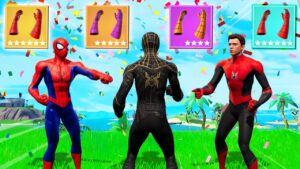 Fortnite Except SPIDERMAN Decides my Loot