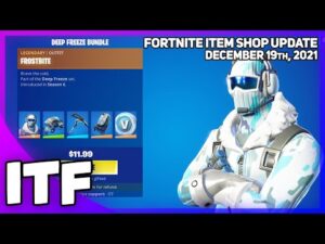 Fortnite Item Shop BUYING THE ALPINES + DEEP FREEZE IS BACK! [December 19th, 2021] (Fortnite BR)