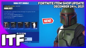 Fortnite Item Shop *NEW* BOBA FETT SET! [December 24th, 2021] (Fortnite Battle Royale)