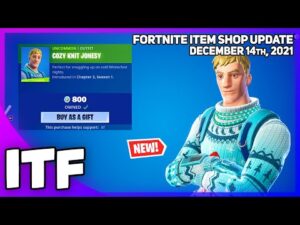 Fortnite Item Shop *NEW* COZY KNIT JONESY OUTFIT! [December 14th, 2021] (Fortnite Battle Royale)