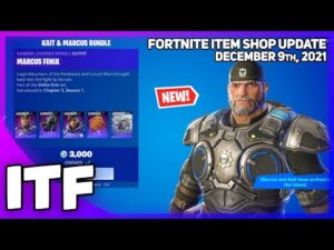 Fortnite Item Shop *NEW* GEARS OF WAR COLLAB! [December 9th, 2021] (Fortnite Battle Royale)