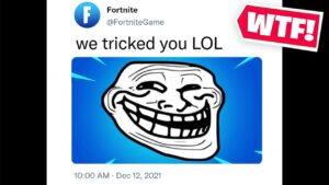 Fortnite *TROLLED* us…