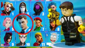 GUESS THE SKIN BY THE LEGO - FORTNITE CHALLENGE.
