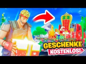 Geheime KOSTENLOSE GESCHENKE 🎁 zu Winterfest❄️in Fortnite