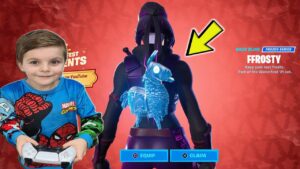 How To Unlock The FFROSTY FREE Fortnite Back Bling EARLY - Unlocking FFROSTY FREE Frozen Series