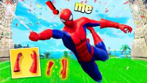 I Pretended I'm the SPIDERMAN BOSS in Fortnite