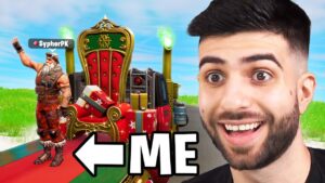 I Went UNDERCOVER as SANTA in Fortnite!