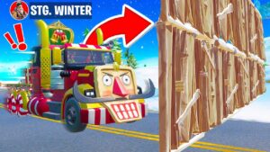 ICH STOPPE den WINTERTRUCK!! in Fortnite (und dann passiert das....)