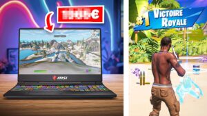 J'ai testé le MEILLEUR PC PORTABLE DU MONDE sur Fortnite... (je m'attendais vraiment pas à ça)