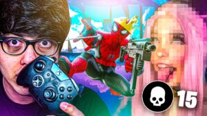 LA MEJOR PARTIDA DE MI VIDA DE FORTNITE CON CHICA GAMER | Blend Freshon