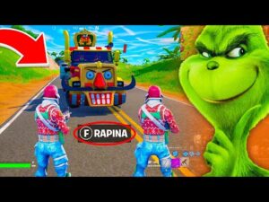 LA RAPINA PERFETTA PER ROVINARE IL NATALE!! Fortnite ITA
