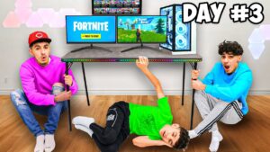 Last Brother To Take Hand Off Fortnite Gaming Setup, Keeps It!