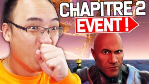 MA RÉACTION À L'ÉVÈNEMENT DE LA FIN DU CHAPITRE 2 SUR FORTNITE !