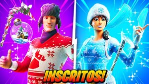 MELHORES COMBOS DOS INSCRITOS #7 - COMBOS DE NATAL! Fortnite Combos