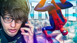 MI PRIMERA VEZ JUGANDO CON SPIDER-MAN EN FORTNITE | Blend Freshon