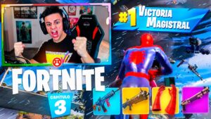 ¡MI PRIMERA VICTORIA EN EL CAPÍTULO 3 *TEMPORADA 1* DE FORTNITE!! - Ampeterby7