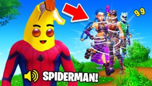 *NEU* die SPIDERMAN CHALLENGE in Fortnite (KRANK)