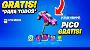 NUEVO PICO y MOCHILA GRATIS para TODOS en FORTNITE de ROCKET LEAGUE🎁😱DESAFIOS de LLAMA-RAMA FORTNITE