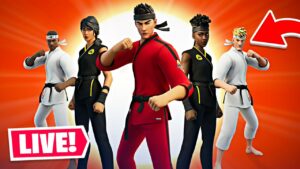 New COBRA KAI Skins! Winning in Solos! (Fortnite Chapter 3)