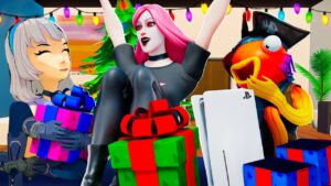ON OUVRE NOS CADEAUX DE NOËL SUR FORTNITE !