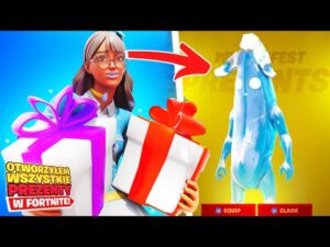 OTWORZYŁEM 14 PREZENTÓW  i stało się to... (Fortnite Festiwal Zimy)