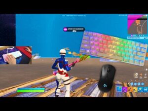 Razer Huntsman Mini Chill 🤩 Keyboard & Mouse Sounds ASMR 😴 Fortnite Bio's ZoneWars Gameplay 240FPS