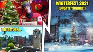 The 1ST UPDATE of Chapter 3 (Winterfest, Tilted Towers, Fortnite Santa)