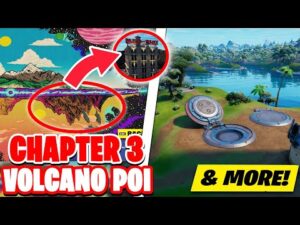 The Daily Bugle VOLCANO POI LEAK! Visitor Rocket LAUNCHED & Matrix SKINS Teaser & Skin NFTs!