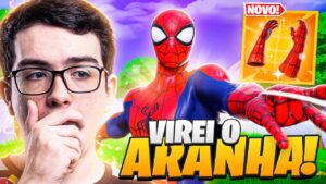 USEI O PODER MÍTICO DO HOMEM ARANHA E FIZEMOS 30 KILLS - FORTNITE