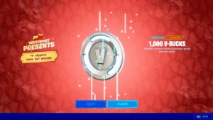 V-BUCKS PRESENT is NOW AVAILABLE!