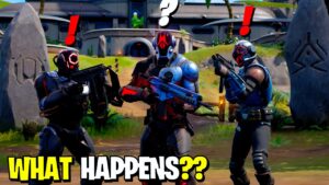 What Happens if Boss Foundation Meets Boss Visitor & Scientist in Fortnite! (The Seven)