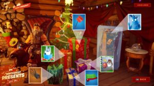 Winterfest 2021 PRESENT GUIDE! *FREE Skins Location* Tom Holland & MJ No Way Home SKINS Showcase!