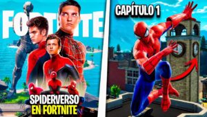 SPIDERVERSO en FORTNITE CONFIRMADO / ESTAMOS EN LA ISLA del CAPÍTULO 1 - Explicación Secretos