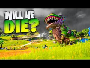 100 Players V.S. Klombo The Dragon.  Will He Die?! (Can You Kill Klombo In Fortnite)