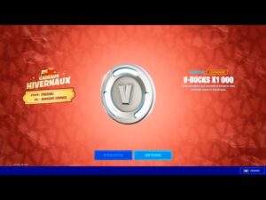 1000 V-BUCKS OFFERTS POUR LE 15 EME CADEAU SUR FORTNITE !!