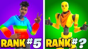 29 SWEATIEST Fortnite Skins OF 2021